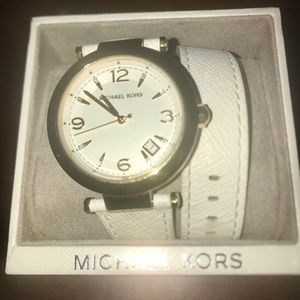 Michael Kors Leather Band Watch